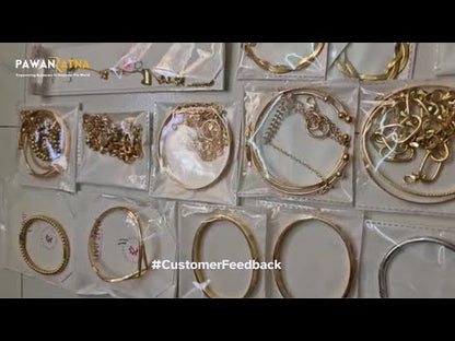 Anti Tarnish Silver Plated Crystal Studded Floral Solitaire Drop Earrings